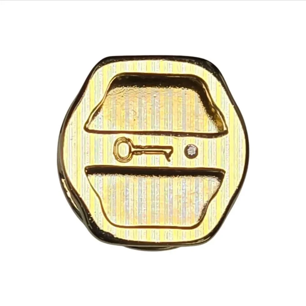 Keep Collective BFF Best Friends Forever Disc Gold Slide Key Bracelet Charm New